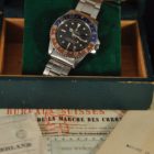 ROLEX GMT REF. 1675 GILT CHAPTER RING EXCLAMATION POINT PCG BOX AND PAPERS