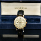 UNIVERSAL GENEVE UNI-COMPAX JUMBO PINK GOLD