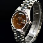 ROLEX DAY-DATE REF. 18239 WOOD DIAL A SERIES BOX AND PAPERS