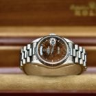 ROLEX DAY-DATE REF. 18239 WOOD DIAL A SERIES BOX AND PAPERS