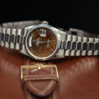 ROLEX DAY-DATE REF. 18239 WOOD DIAL A SERIES BOX AND PAPERS
