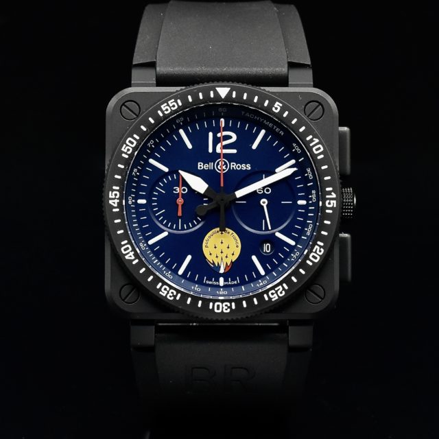 BELL & ROSS BR03-94 LIMITED EDITION PATROUILLE DE FRANCE FULL SET