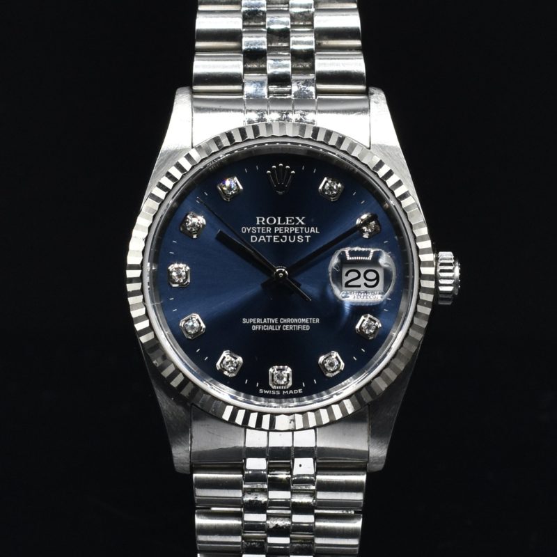 ROLEX DATEJUST REF. 16234 BOX AND PAPERS