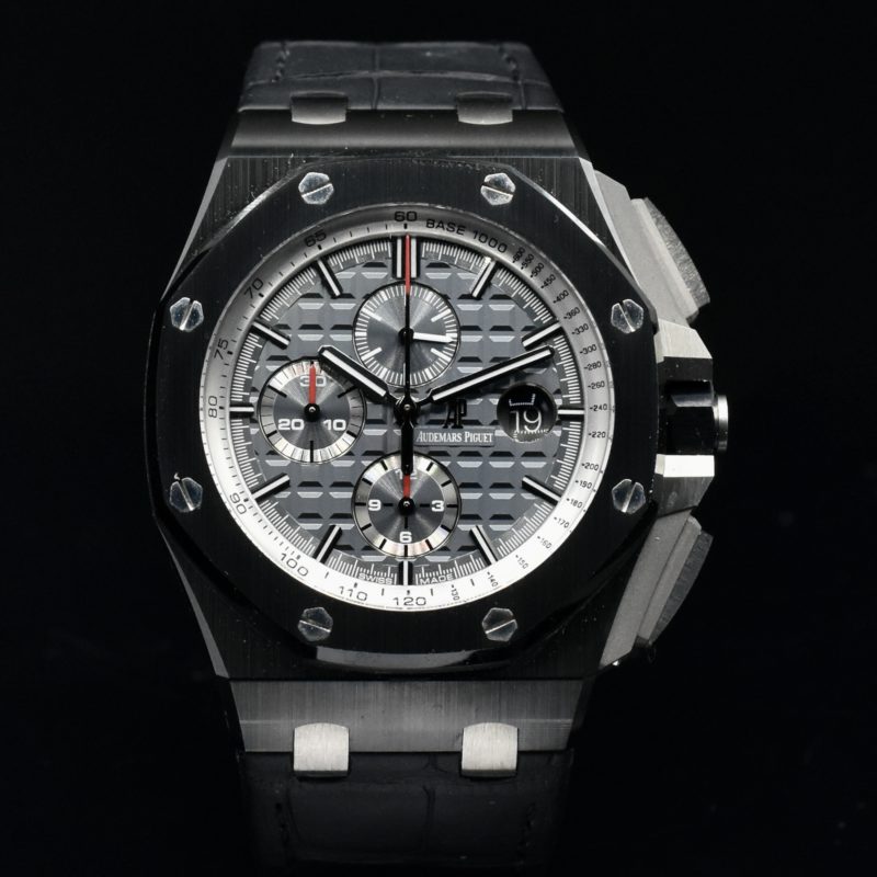 AUDEMARS PIGUET ROYAL OAK OFF SHORE REF. 26405CE BOX AND PAPERS