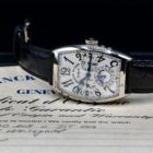 FRANCK MULLER MASTER BANKER 3 TIME ZONES MOON PHASE BOX AND PAPERS