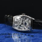 FRANCK MULLER MASTER BANKER 3 TIME ZONES MOON PHASE BOX AND PAPERS