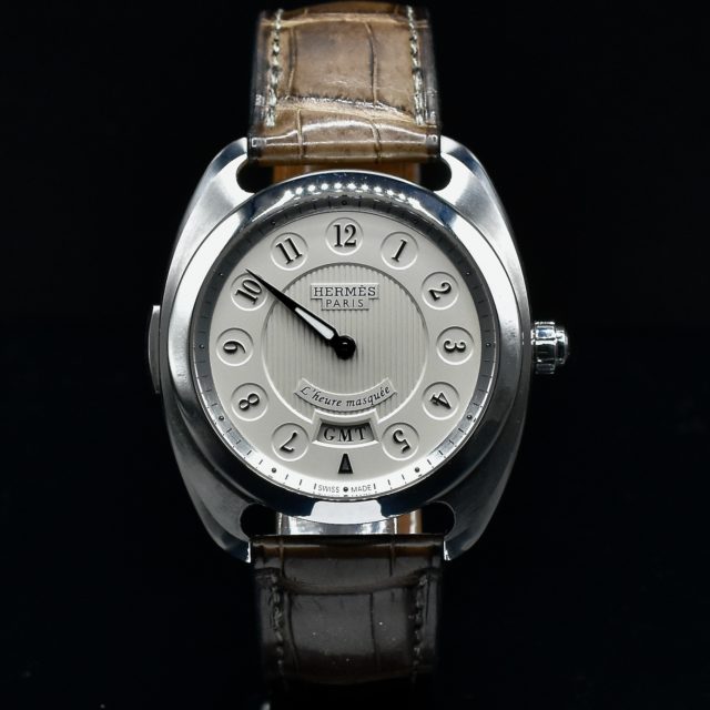 HERMÈS DRESSAGE L'HEURE MASQUÉE LIMITED EDITION REF. DR5.810 FULL SET
