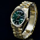 ROLEX DAY-DATE REF. 118238 GREEN DIAL BOX AND PAPERS