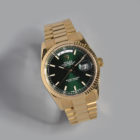 ROLEX DAY-DATE REF. 118238 GREEN DIAL BOX AND PAPERS