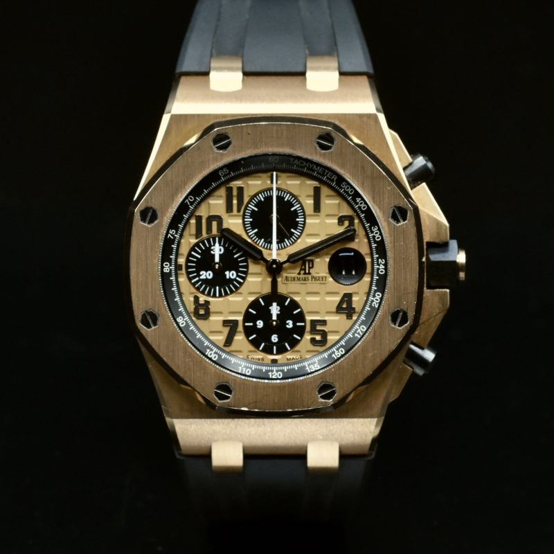 AUDEMARS PIGUET ROYAL OAK OFF SHORE REF. 26470OR BOX AND PAPERS