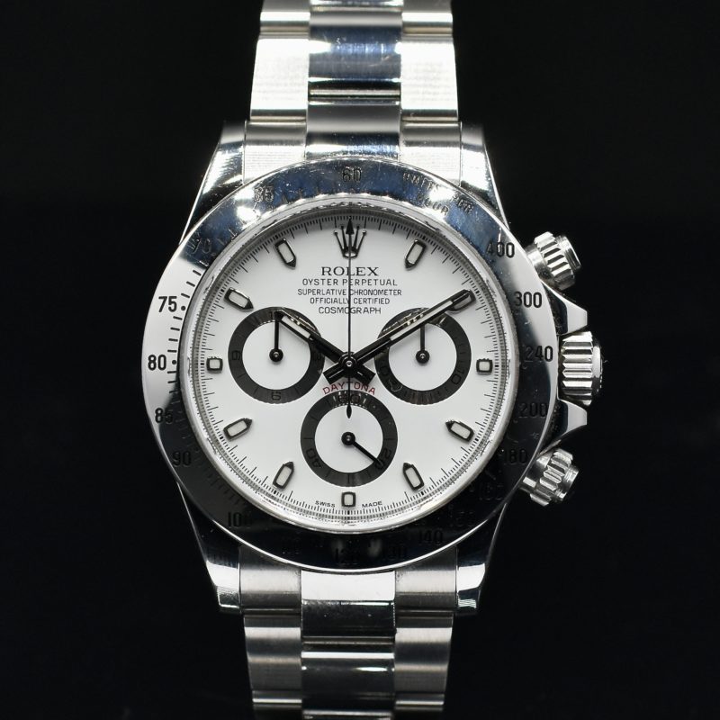 ROLEX DAYTONA REF. 116520 APH DIAL BOX AND PAPERS