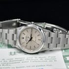 ROLEX AIRKING SILVER DIAL REF. 14000 WITH PAPERS