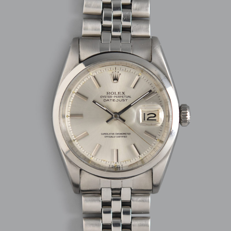 ROLEX DATEJUST REF.1600 « SILVER DIAL »