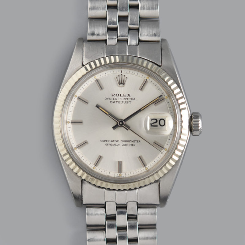 ROLEX DATEJUST REF.1601 « SILVER DIAL »