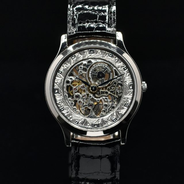 JAEGER LECOULTRE ULTRA THIN SKELETON LIMITED EDITION REF. 143.340.790SB BOX AND PAPER