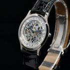 JAEGER LECOULTRE ULTRA THIN SKELETON LIMITED EDITION REF. 143.340.790SB BOX AND PAPER