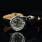 JAEGER LECOULTRE ULTRA THIN SKELETON LIMITED EDITION REF. 143.340.790SB BOX AND PAPER