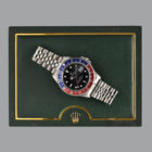 ROLEX GMT « PEPSI » STICK DIAL REF. 16710 FULL SET