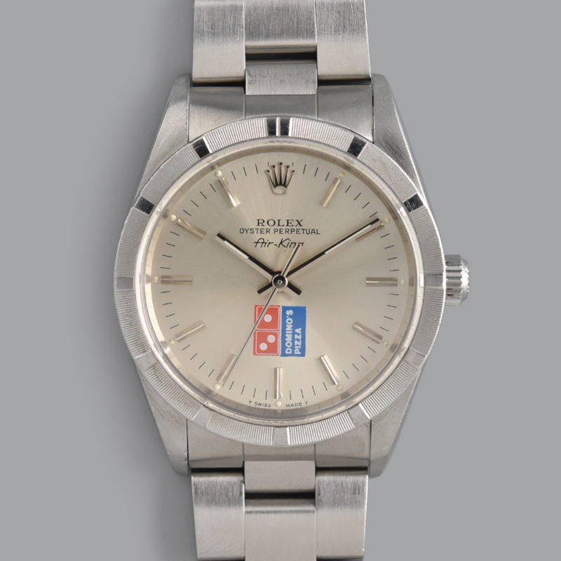 ROLEX AIR-KING REF.14010M « DOMINOS PIZZA »