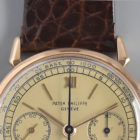 PATEK PHILIPPE CHRONOGRAPH REF. 1579 « SPIDER LUGS » ROSE GOLD FIRST SERIES