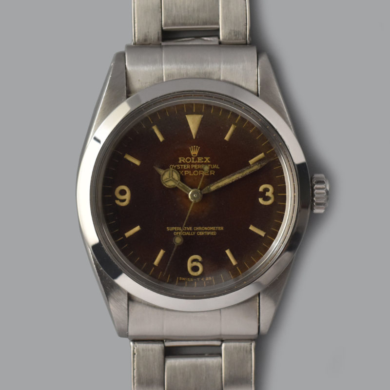 ROLEX EXPLORER 1 GILT TROPICAL REF. 1016