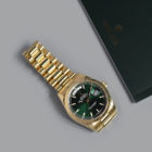 ROLEX DAY-DATE REF. 118238 GREEN DIAL BOX AND PAPERS