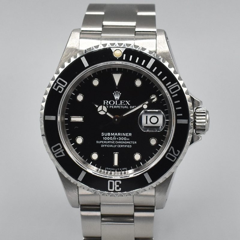 ROLEX SUBMARINER DATE REF. 16610 BOX AND PAPERS