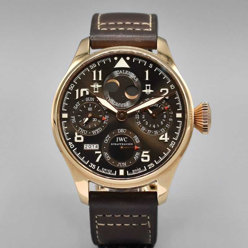 IWC BIG PILOT PERPETUAL CALENDAR LIMITED EDITION SAINT EXUPERY REF. 5026 BOX AND PAPERS