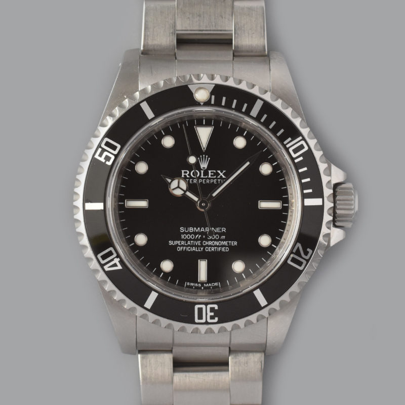 ROLEX SUBMARINER 4 LIGNES REF. 14060M BOX AND PAPERS