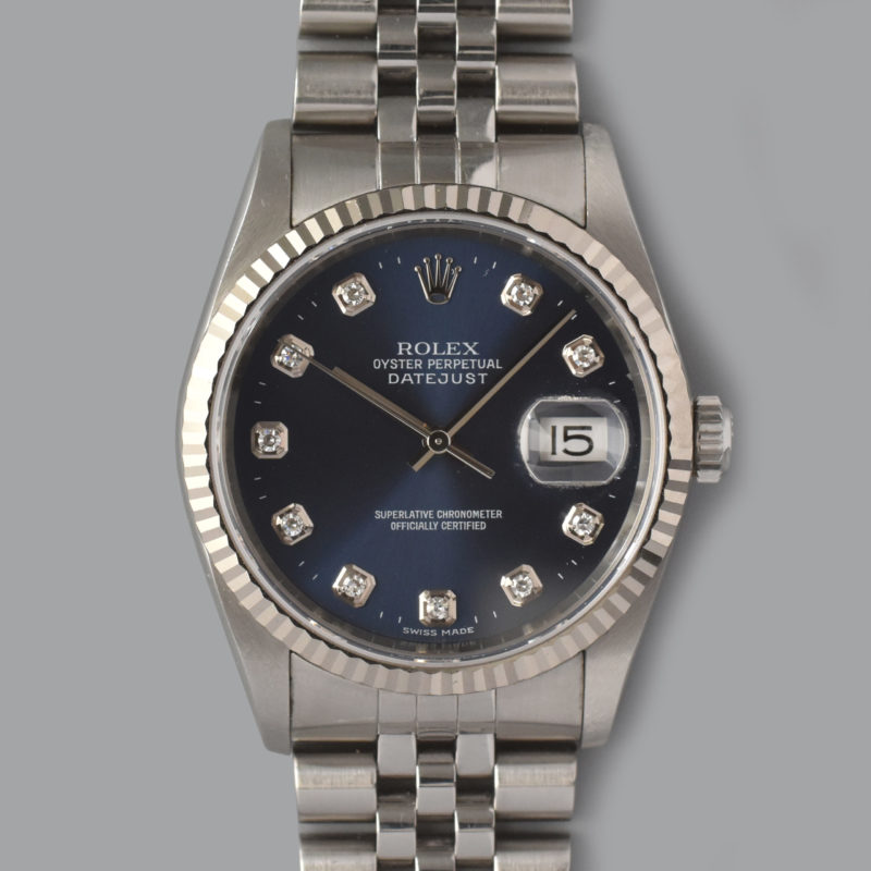 ROLEX DATEJUST REF. 16234 BOX AND PAPERS