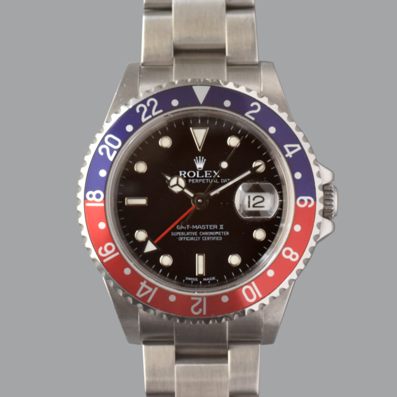 ROLEX GMT MASTER II REF.16710 BOX AND PAPERS