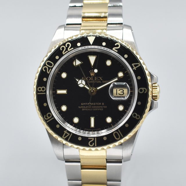 ROLEX GMT MASTER REF. 16713 BOX AND PAPERS