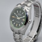 ROLEX MILGAUSS REF. 116400GV BOX AND PAPERS FULL STICKERS