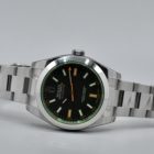 ROLEX MILGAUSS REF. 116400GV BOX AND PAPERS FULL STICKERS