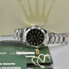 ROLEX MILGAUSS REF. 116400GV BOX AND PAPERS FULL STICKERS