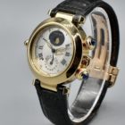 CARTIER PASHA ALARM YELLOW GOLD WITH BOX