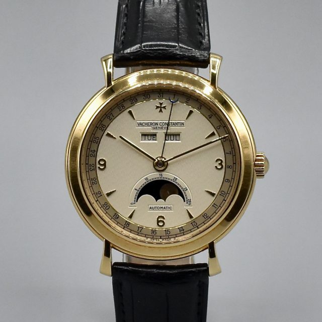 VACHERON CONSTANTIN LES HISTORIQUES TRIPLE CALENDAR MOON PHASE REF. 47050 FULL SET