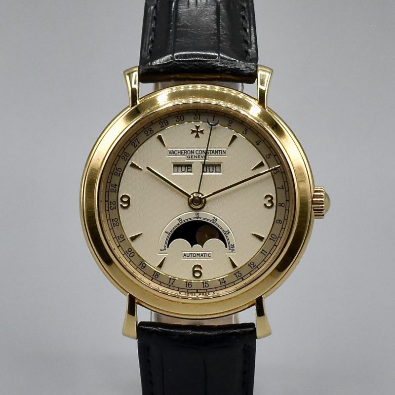 VACHERON CONSTANTIN LES HISTORIQUES TRIPLE CALENDAR MOON PHASE REF. 47050 FULL SET