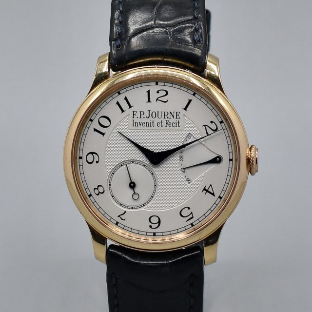 FP JOURNE CHRONOMETRE SOUVERAIN PINK GOLD 38mm BOX AND PAPERS