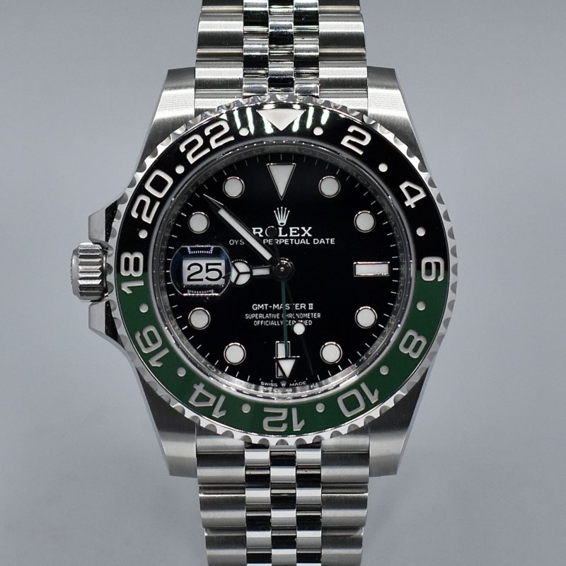 ROLEX GMT MASTER II “SPRITE” REF. 126720VTRN FULL SET