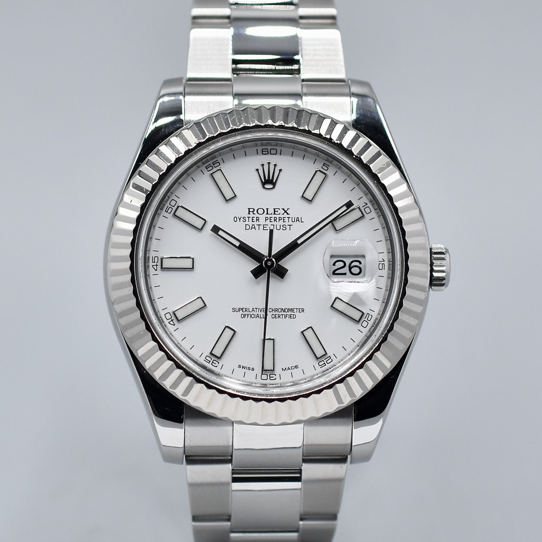 ROLEX DATEJUST II REF. 116334 BOX AND PAPERS Romain Réa