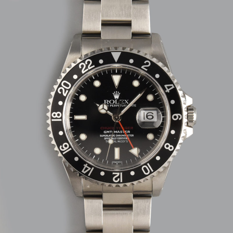 劳力士 格林尼治型 GMT MASTER REF. 16700 « CHUCK YEAGER » 带盒子和证书