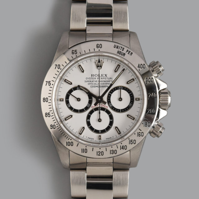 劳力士迪通拿“INVERTED 6” REF.16520 带盒子和证书