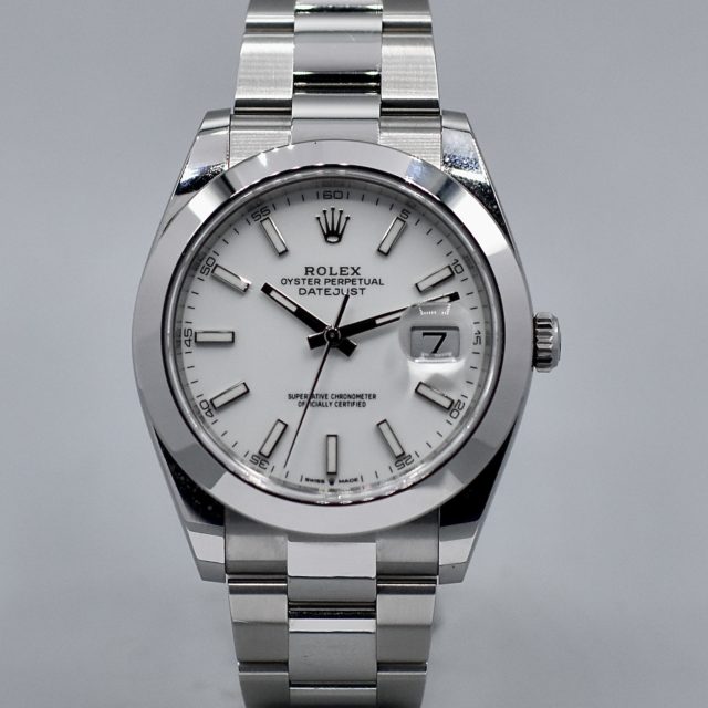 ROLEX DATEJUST REF. 126300 BOX AND PAPERS