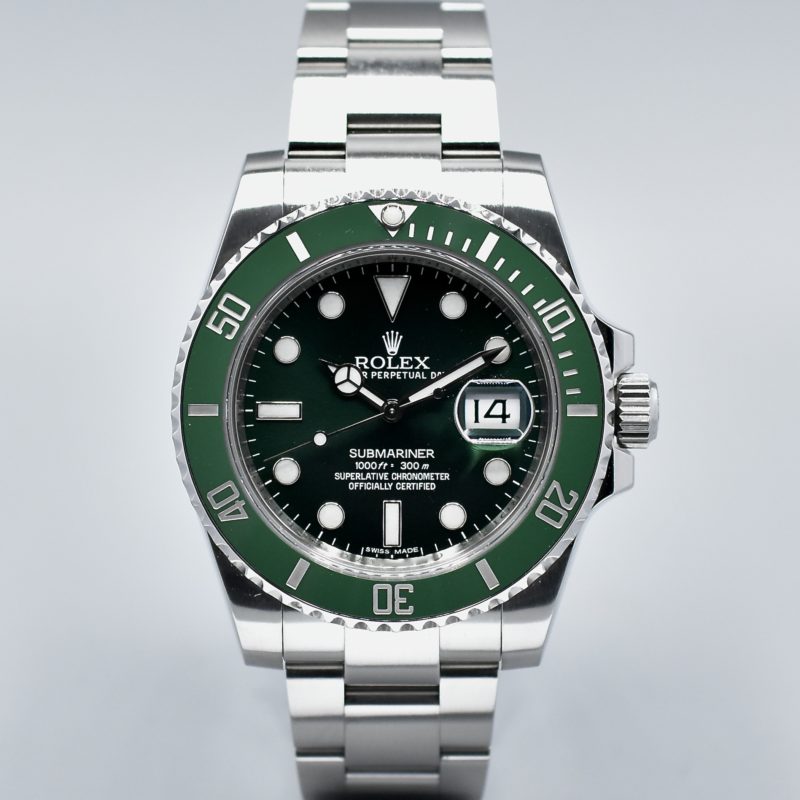 ROLEX SUBMARINER DATE « HULK » REF. 116610LV FULL SET