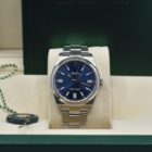 ROLEX OYSTER PERPETUAL 41 REF. 124300 BLUE DIAL FULL SET