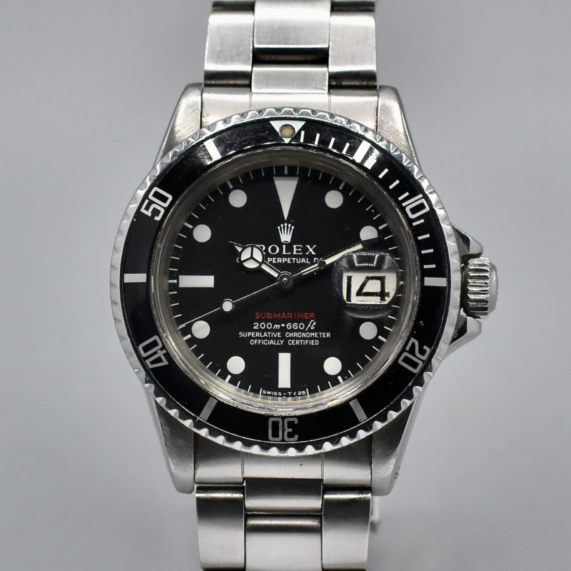 ROLEX SUBMARINER RED REF. 1680 METER FIRST MARK III