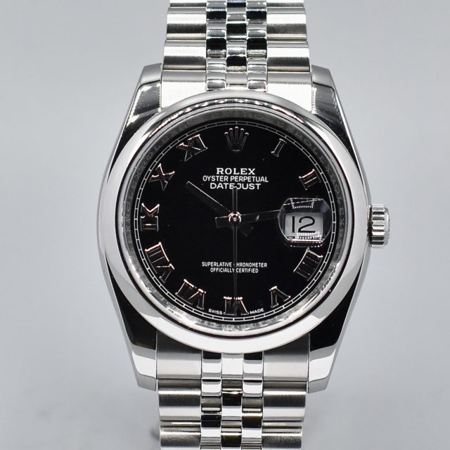 ROLEX DATEJUST REF.116200 BOX AND PAPERS