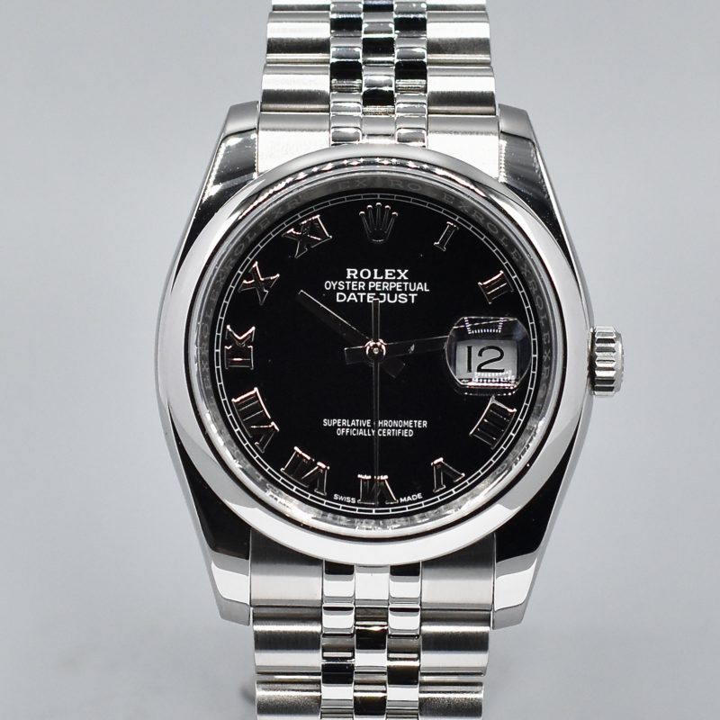 ROLEX DATEJUST REF.116200 BOX AND PAPERS