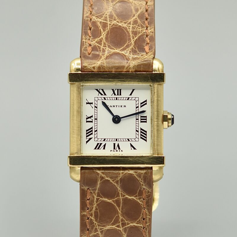 CARTIER TANK CHINOISE ULTRA THIN YELLOW GOLD